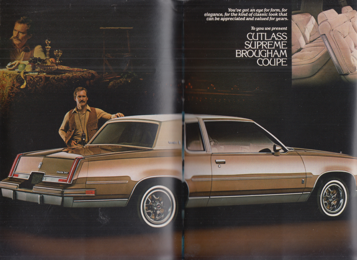 1982 Oldsmobile sales brochure Toronado Cutlass Ninety Eight Delta