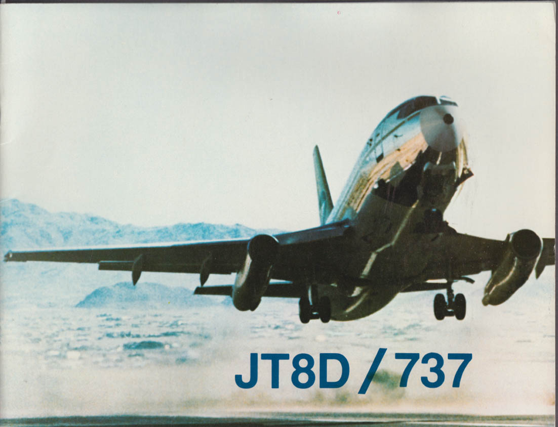 Pratt & Whitney Aircraft JT8D / Boeing 737 Brochure 1976