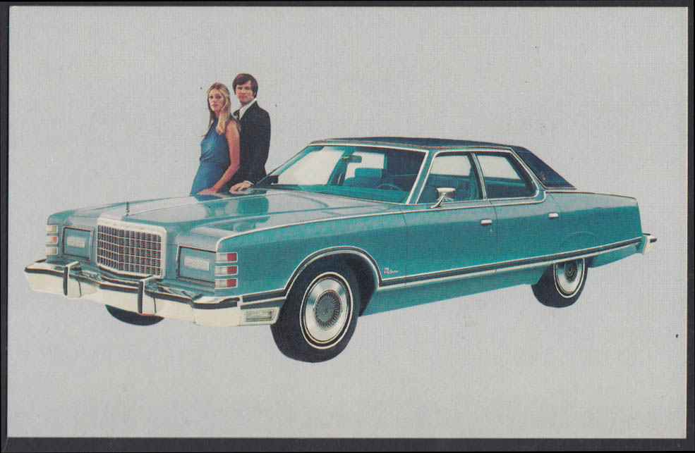 Ford Ltd Landau Dr Pillared Hardtop Dealer Advertising Postcard