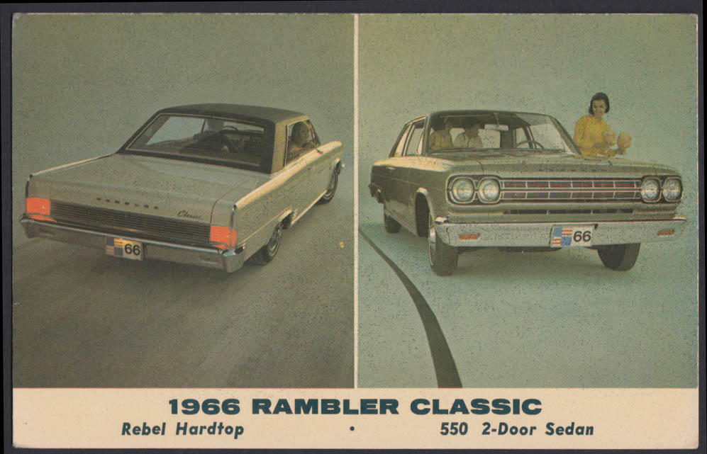 1965 AMC rambler Classic advertising