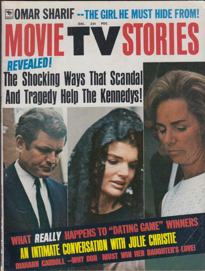 Movie Tv Stories 12 1969 Sharif Kennedy Tragedies Julie Christie Diahann Carroll
