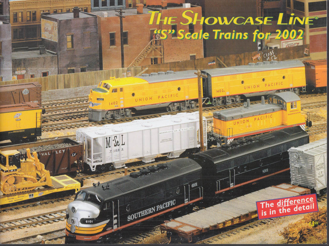 The Showcase Line S Gauge Electric Trains Catalog