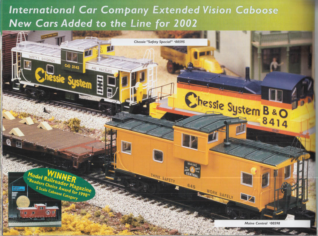 The Showcase Line S Gauge Electric Trains Catalog