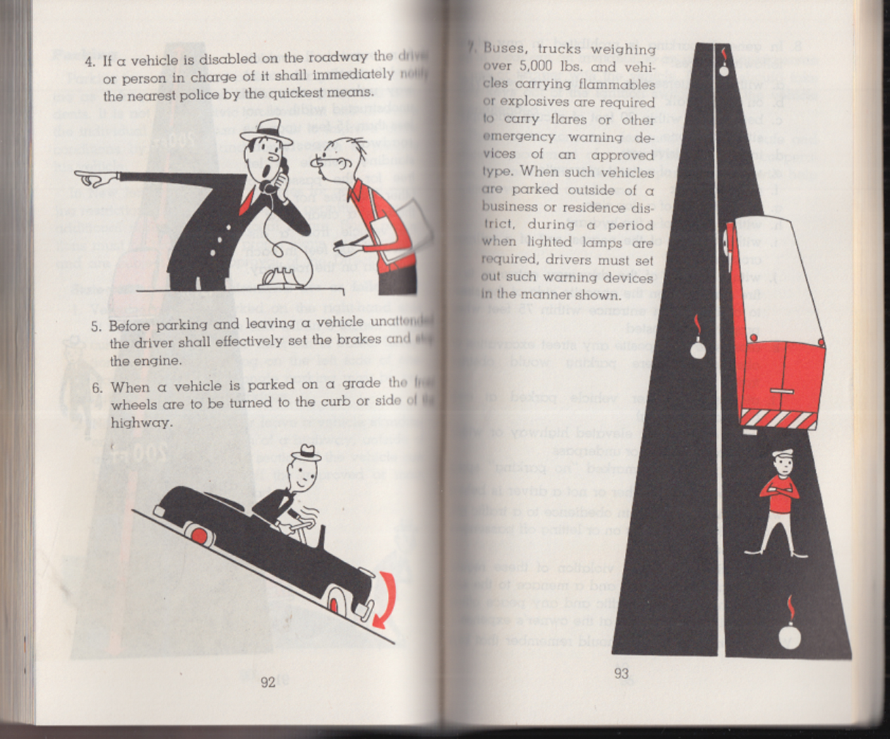 State of New Jersey Driver's Manual 1961 Motor Vehicle & Traffic Laws