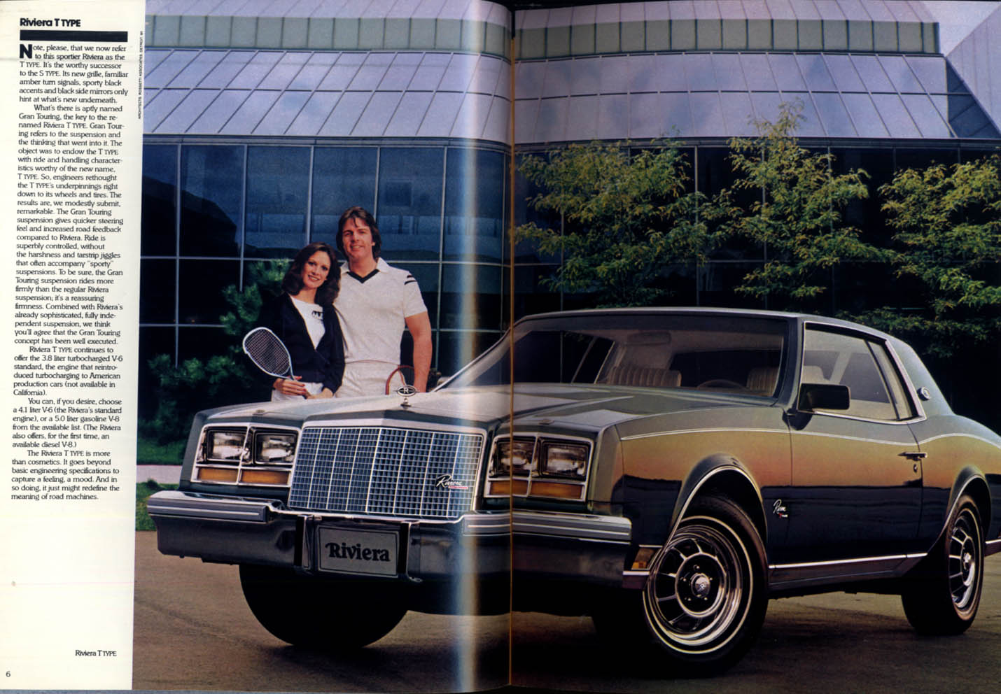 1981 Buick Riviera Electra Le Sabre Skylark Century Regal sales brochure