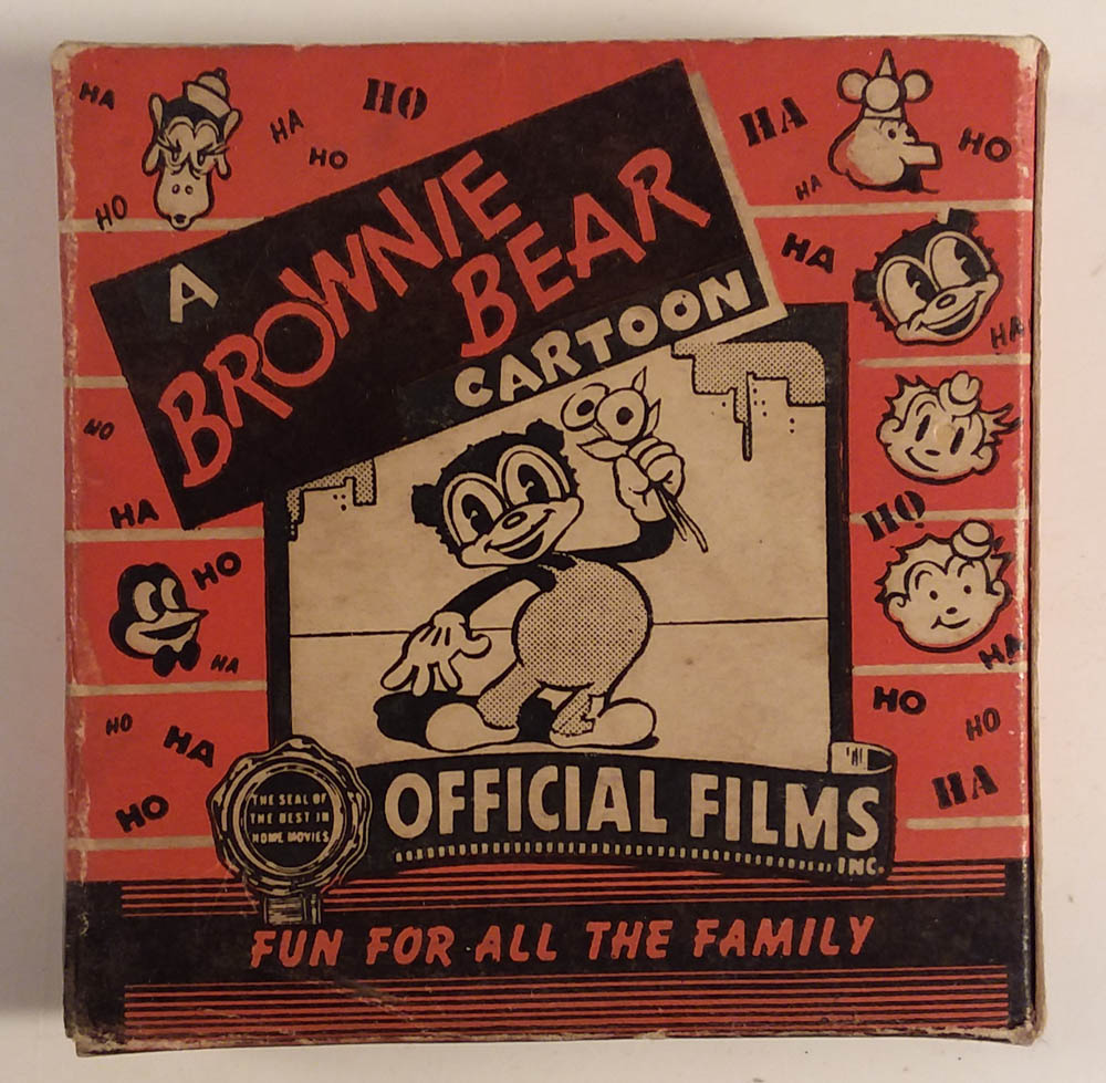 Brownie Bear Cartoon #239 Gay Gaucho Official Films 16mm short c 1940s