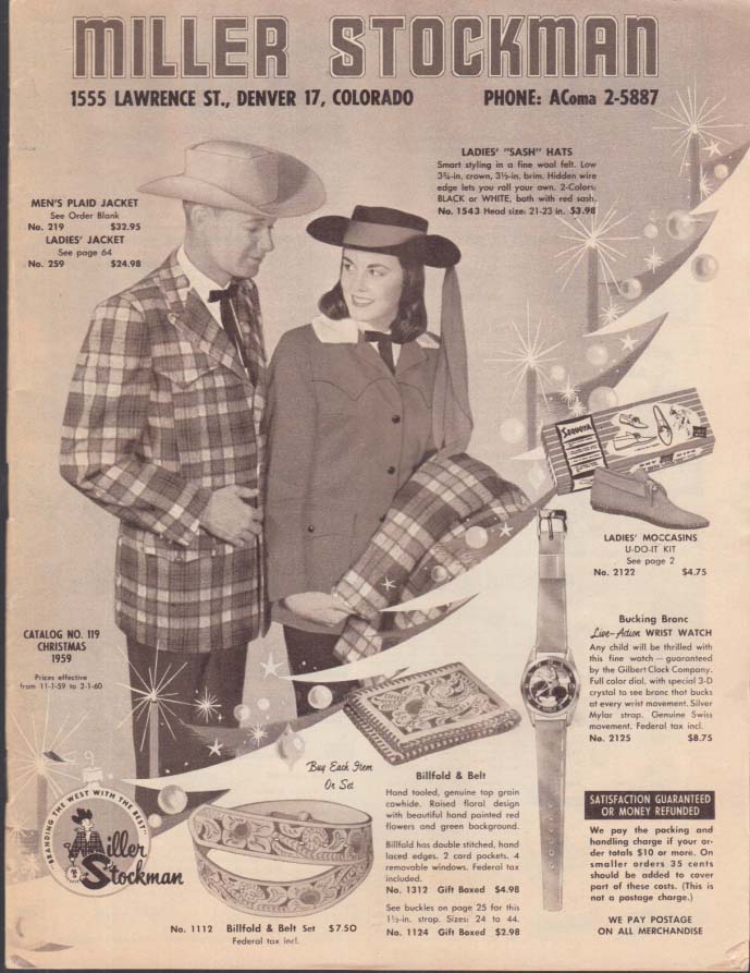 Western shop wear catalogs