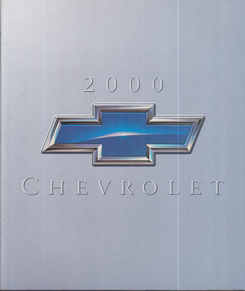 2000 Chevrolet Sales Brochure Corvette Camaro Monte Carlo Ss