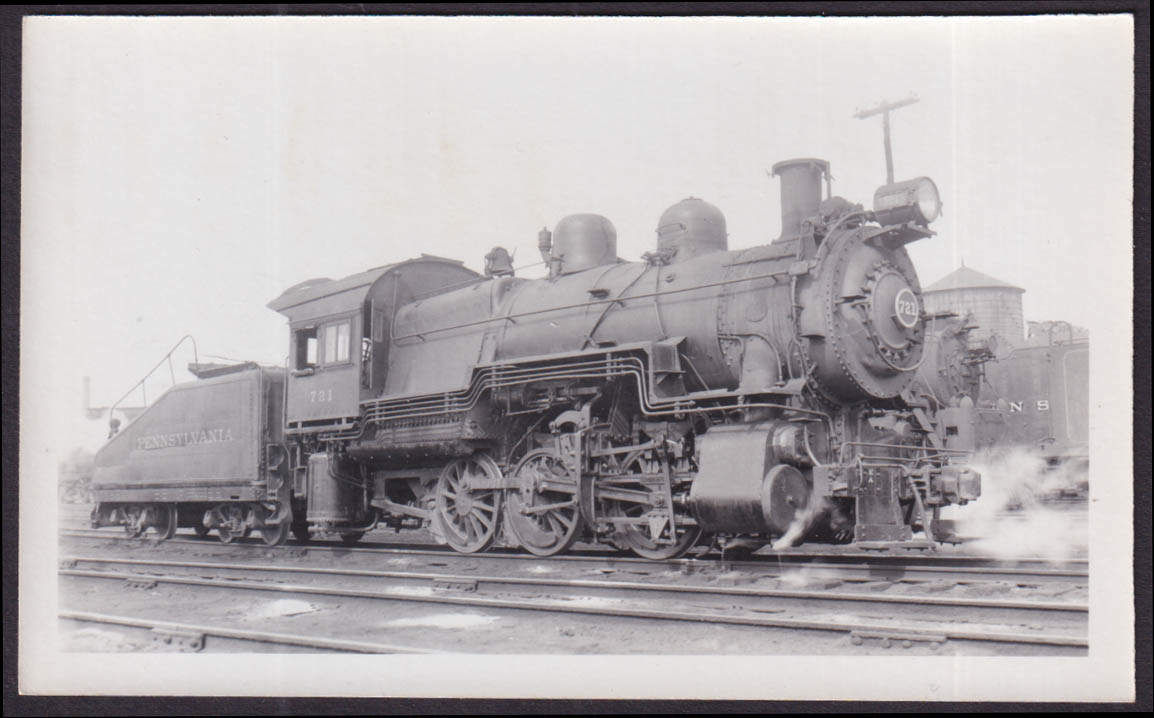 Pennsylvania RR Class B-6SB 0-6-0 Steam Locomotive #721 Photo