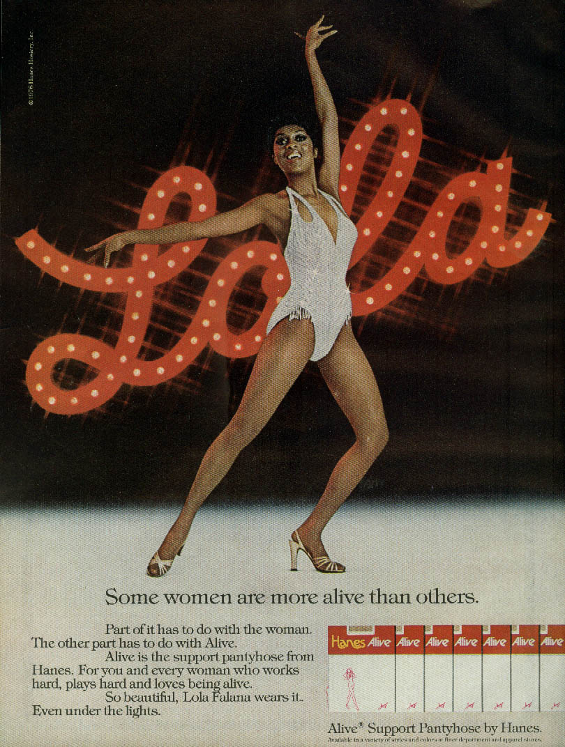 1979 Leggs Pantyhose Ad w/ Juliet Prowse - Best Thing! on eBid United  States
