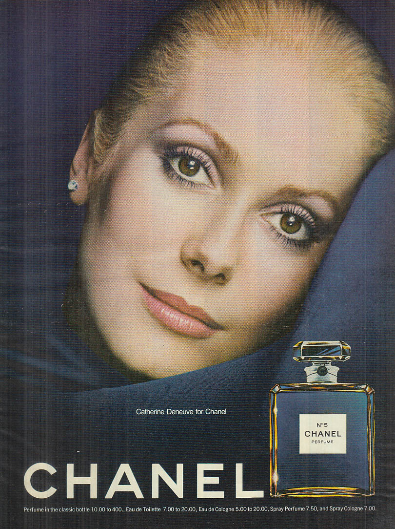 Catherine Deneuve For Chanel No Perfume Ad NY