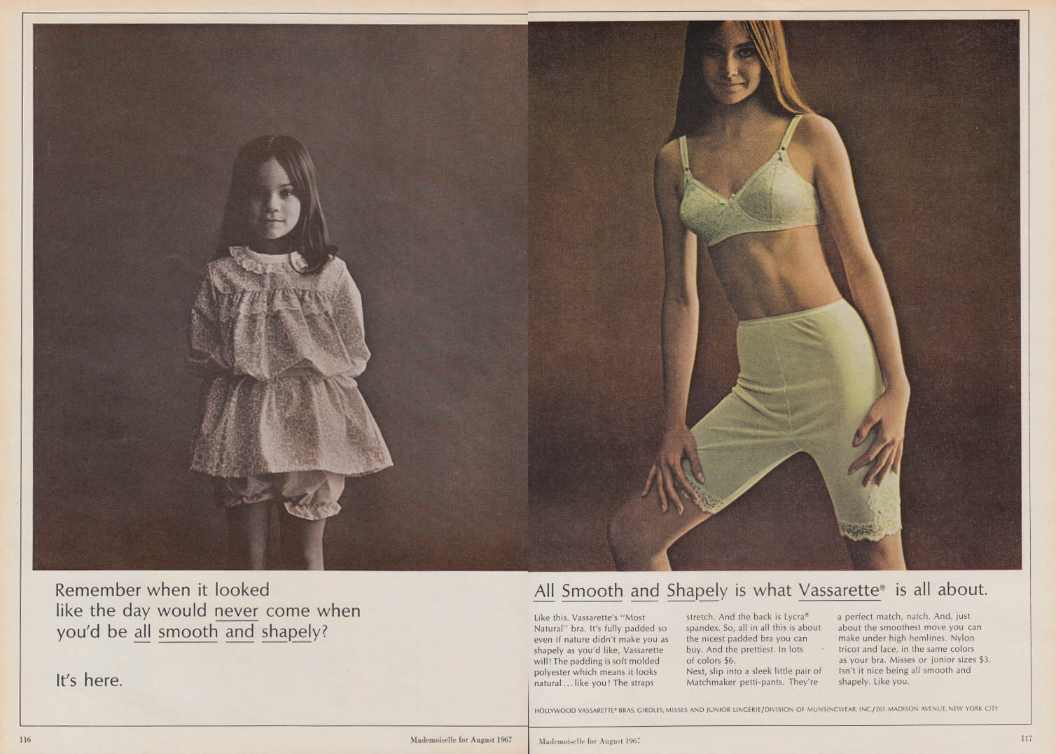Formfit Rogers 10 Best Undressed Women #6 Virginia O'Connell bra ad 1967