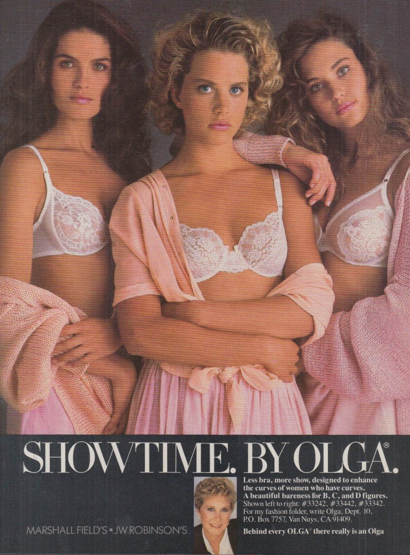 1978 Olga Young Romantic Bra Ad - New Shape on eBid United States