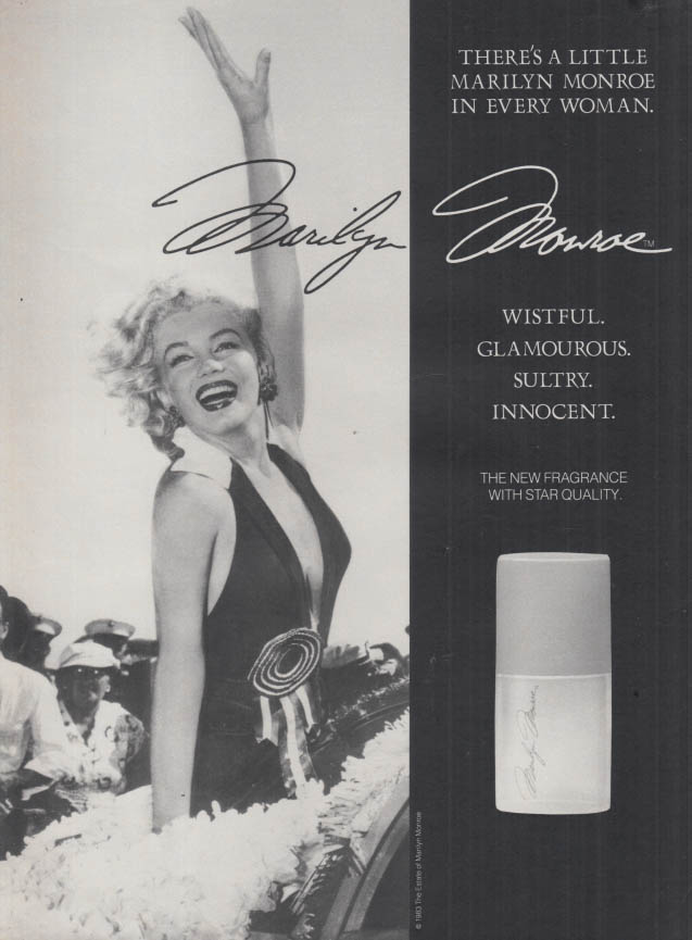 Marilyn best sale monroe fragrance