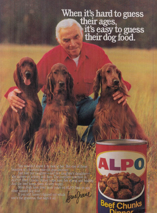 Alpo Dog Food Commercial