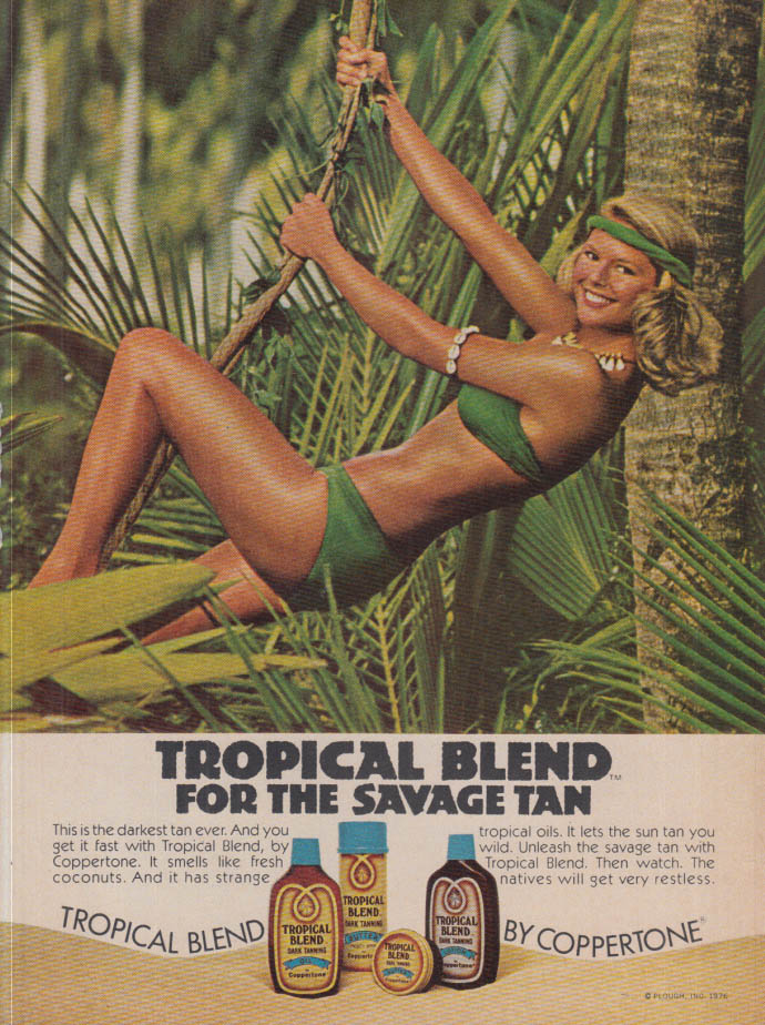 coppertone tropical oil the savage tan