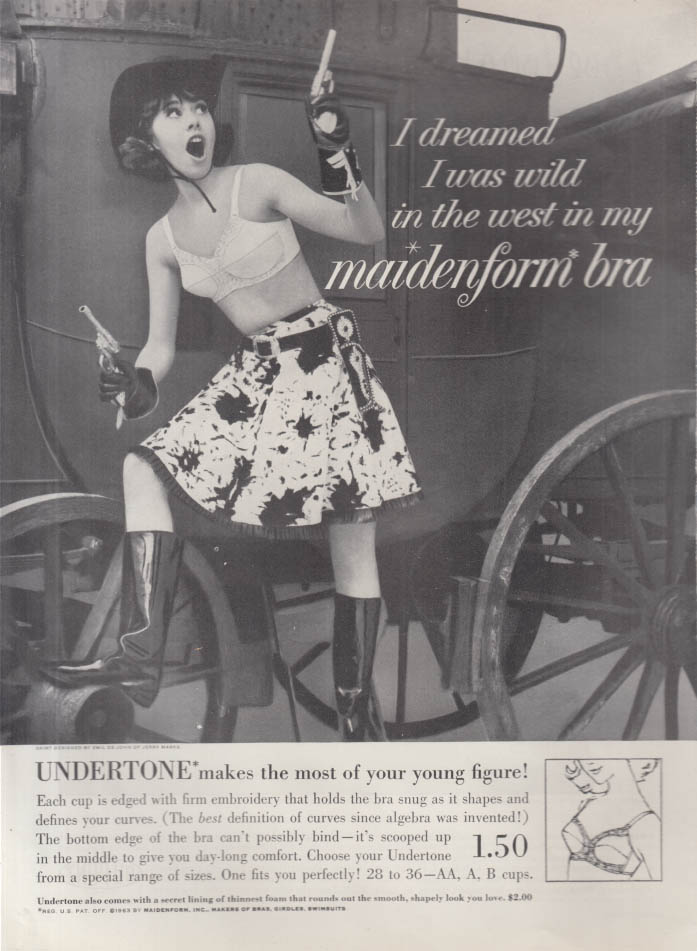 This $8 girdle works like a $12 pantie girdle Warner's Young Thing ad 1966 L
