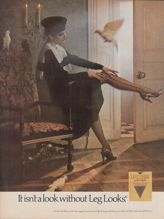L'eggs Pantyhose Juliet Prowse LEGS!! 1980s Print Advertisement Ad 1982