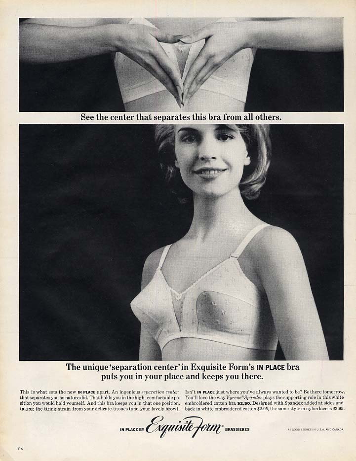 V-Ette Whirlpool Bra America's most asked-for bra ad 1948