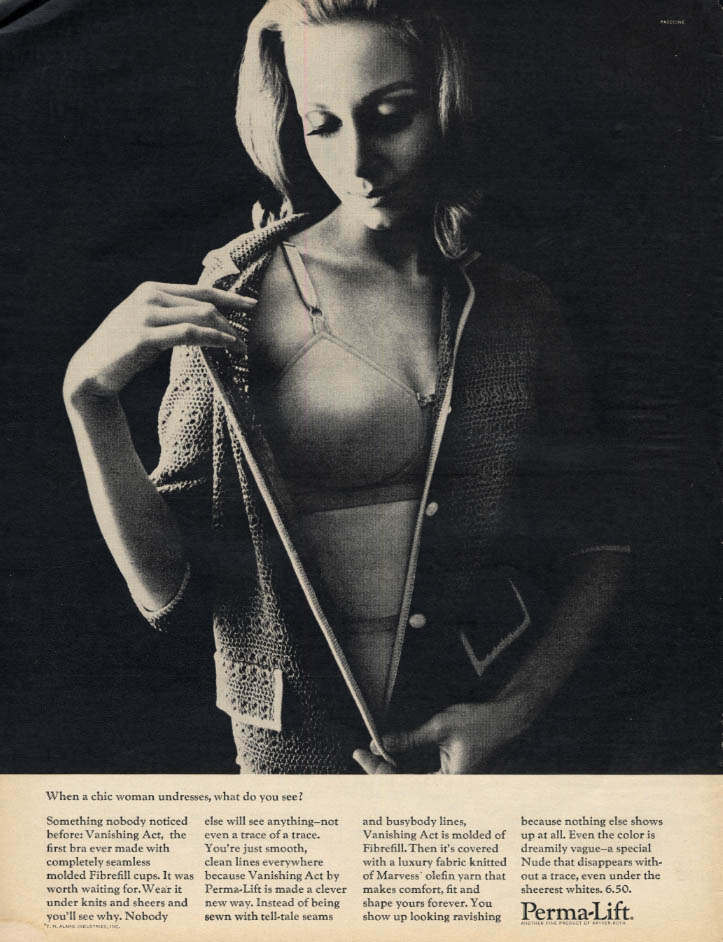 Introducing Sea Dream Maidenform Comfort-Wire Bra ad 1969 McC