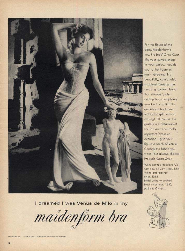 What's your garterless girdle doing? Peter Pan Bra & Girdle ad 1969