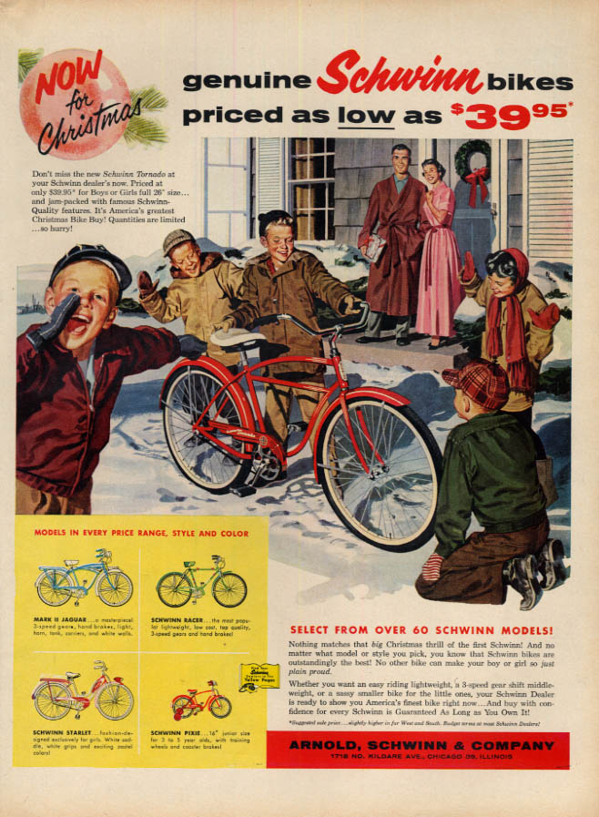 1957 schwinn online bicycle