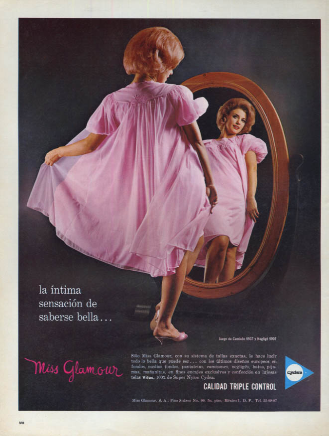 Lacy Kicky Beautiful! Sears Bla & Pantygirdle ad 1968 McC