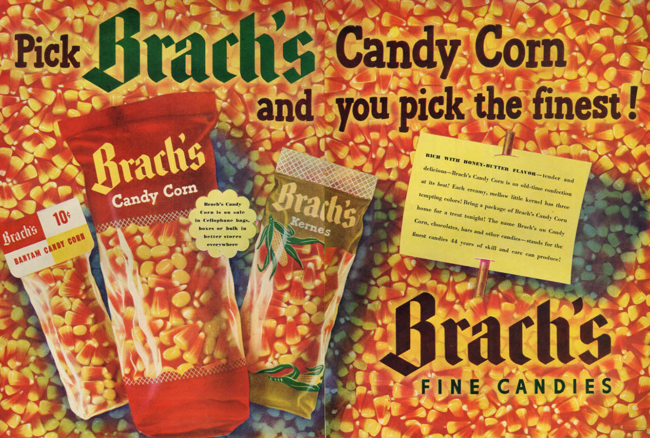 VTG 1951 Orig Magazine Ad Brach's Candy Chocolate Covered Cherries