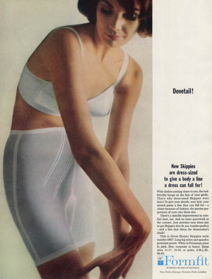 If you want a touch of elegance: Playtex Elegance Bra ad 1981