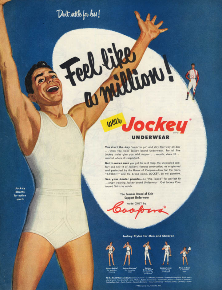 Jim Palmer Baltimore Orioles for Jockey Underwear ad NY 1991