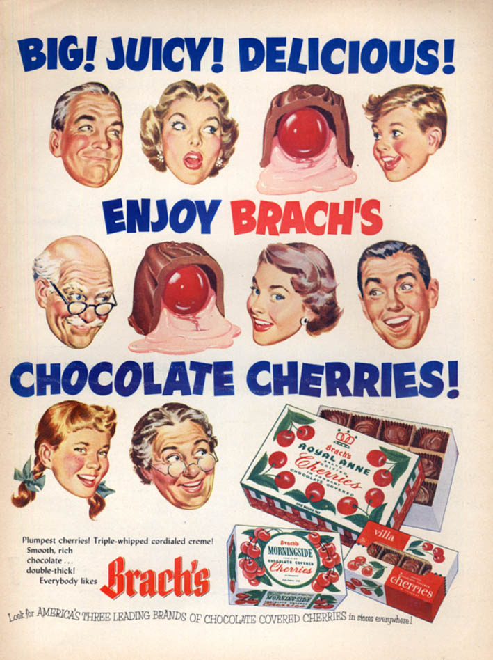 Brach's Candy Ad 1952 - Vintage Ads and Stuff