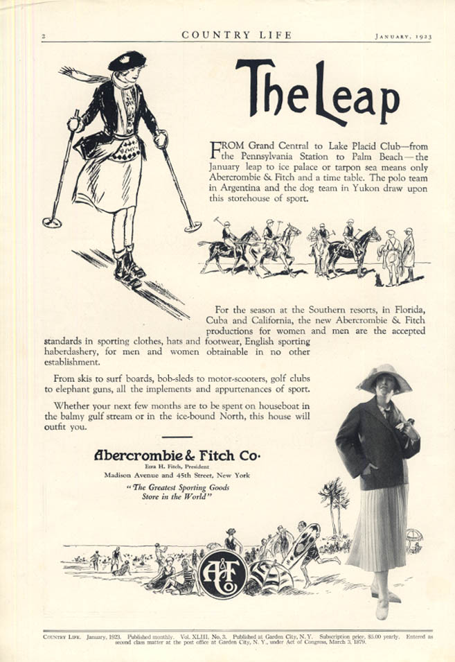 The Cool-Off Three - Wind, Wave and BVD Men's Underwear ad 1917 Am