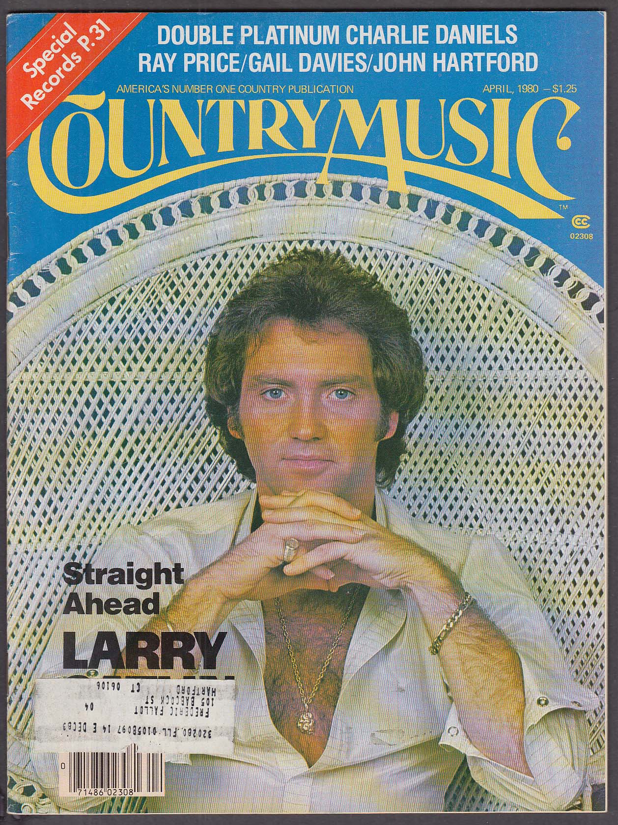 COUNTRY MUSIC Larry Gatlin Charlie Daniels Ray Price Gail Davies ++ 4 1980