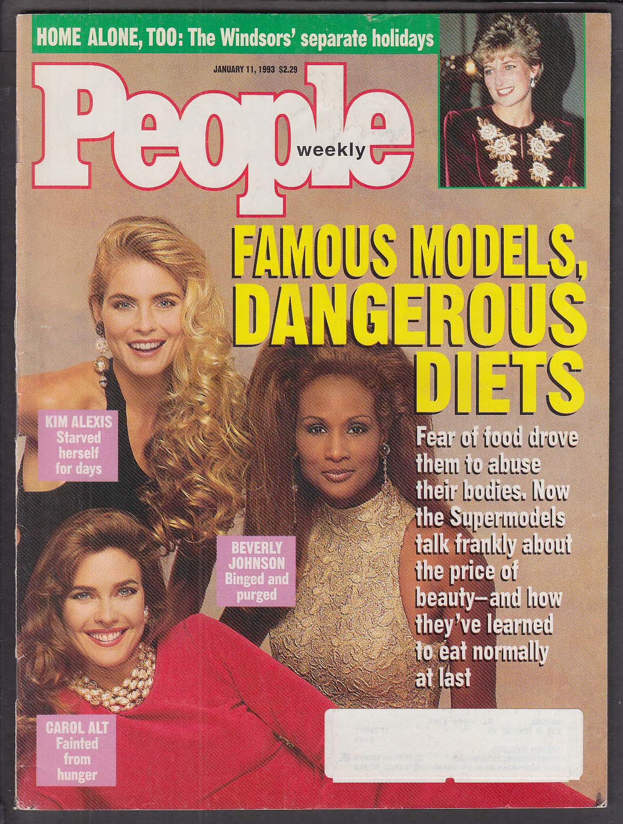 PEOPLE Kim Alexis Carol Alt Princess Diana Beverly Johnson Siegfried 