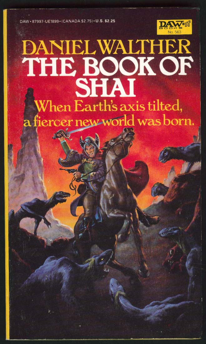 Daniel Walther: The Book Of Shai 1st Pb Ed 1984 Sci-fi