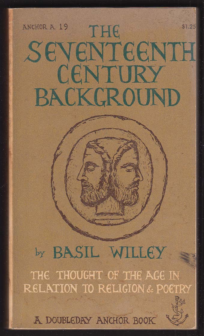 Basil Willey The Seventeenth Century Background 1953 pb Consuelo Joern cover