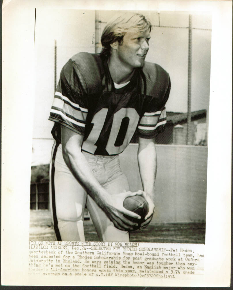 Pat Haden – The Quarterback Project