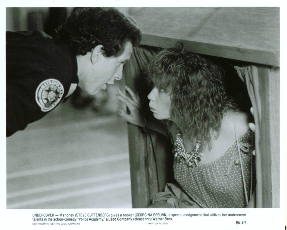 Steve Guttenberg Georgina Spelvin Police Academy X