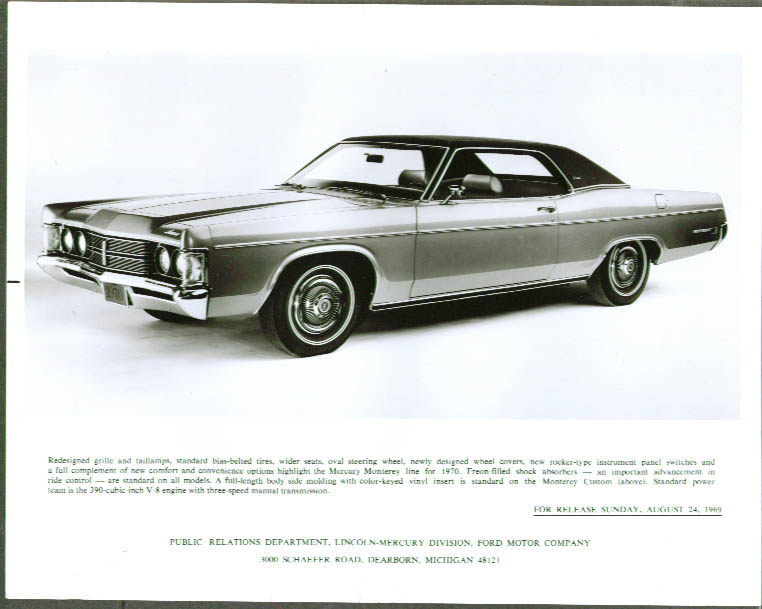 Mercury Monterey Door Hardtop X Press Photo