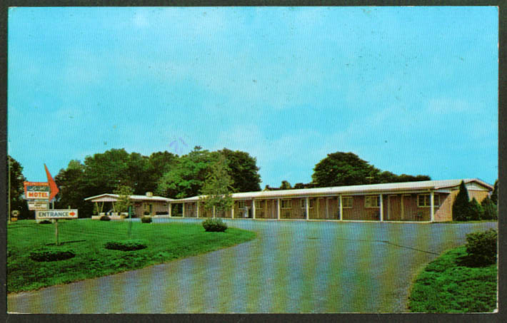 Le-Hi Motel 1 Mill Rd Carlisle PA postcard 1973