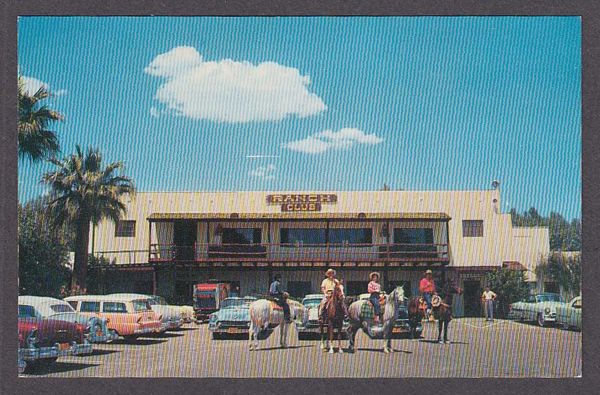 Palm Springs Ranch Club Palm Springs CA Postcard S
