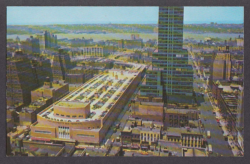 Port Authority Bus Terminal New York City NY Postcard 1950s