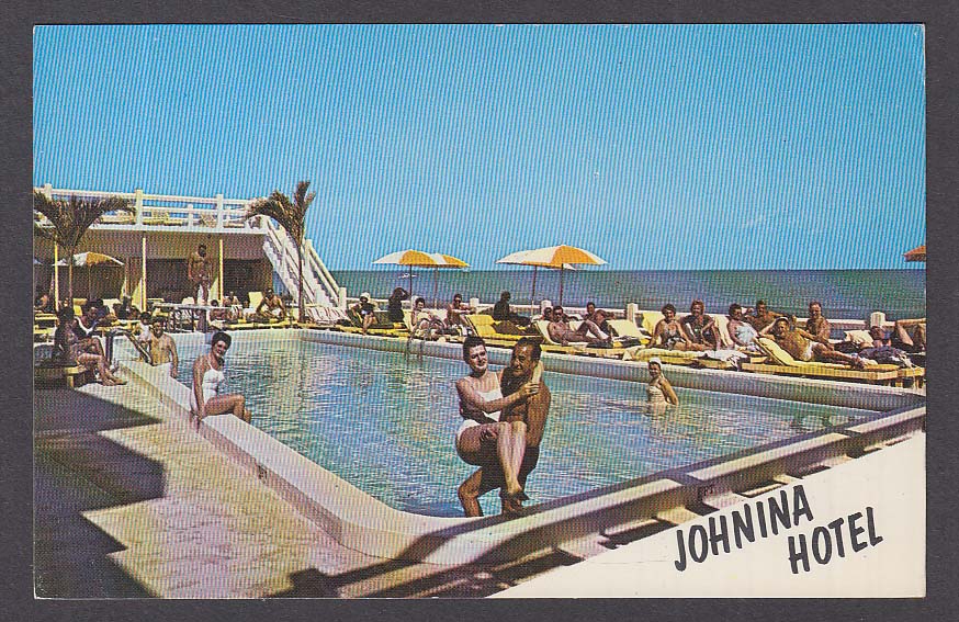 postcard on the beach hotel