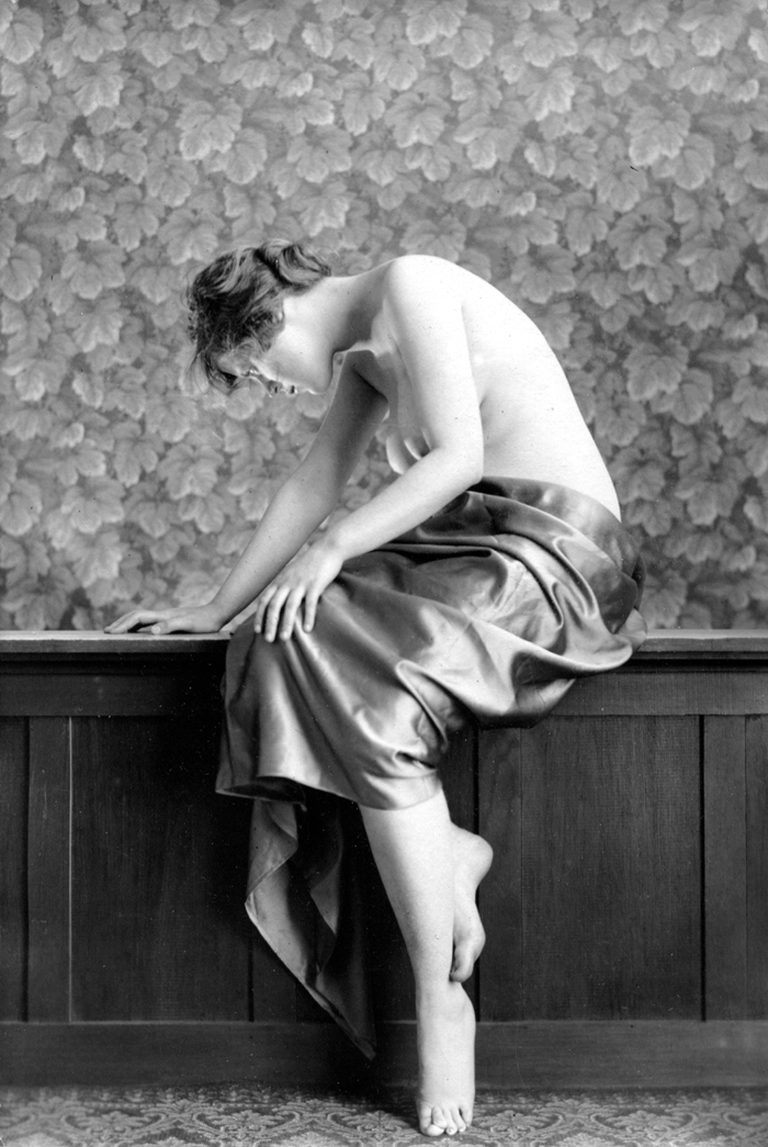 Silk Wrapped S Nude X Albert Arthur Allen Photo