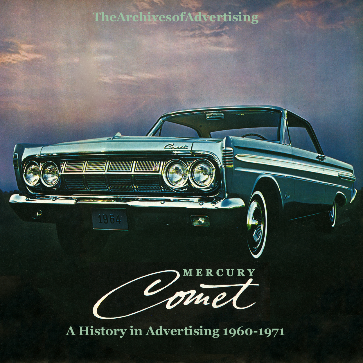 Mercury Comet 1960-1971 ad CD-ROM: 100+ different ads Cyclone Caliente ...