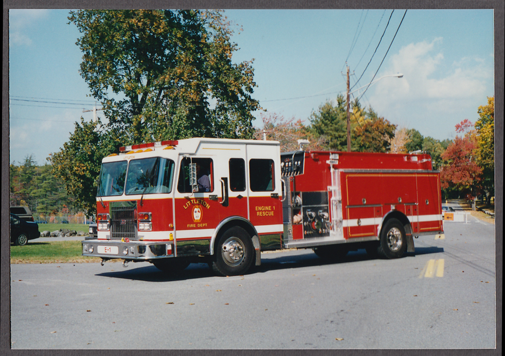 Littleton MA FD Rescue Engine #1 fire truck photo