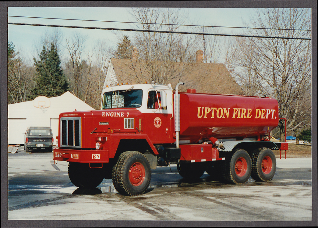 Upton MA FD International Paystar 5000 Water Tanker Engine #7 fire ...