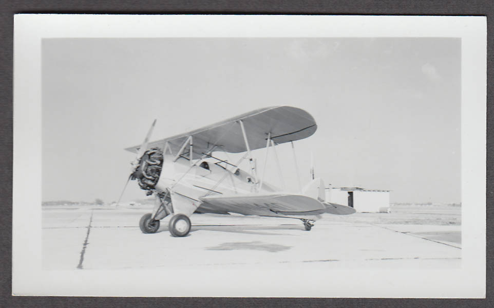 1931 Waco QCF airplane photo N11440 3/4 front view