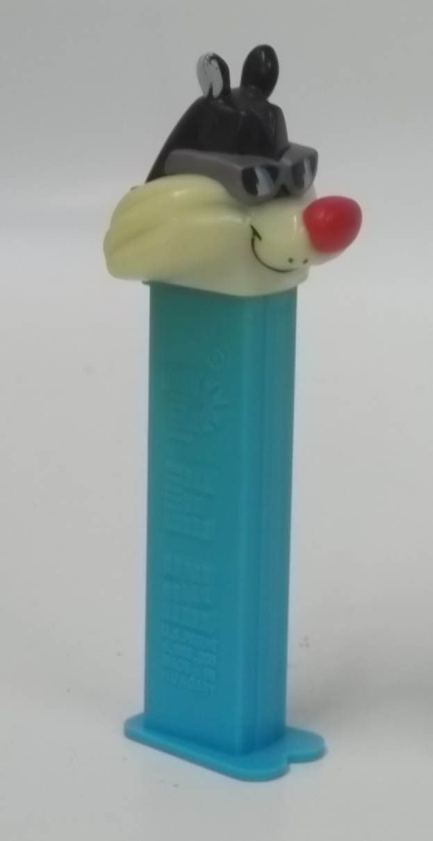 PEZ dispenser Sylvester P Pussycat with sunglasses 4.9 Made in Hungary