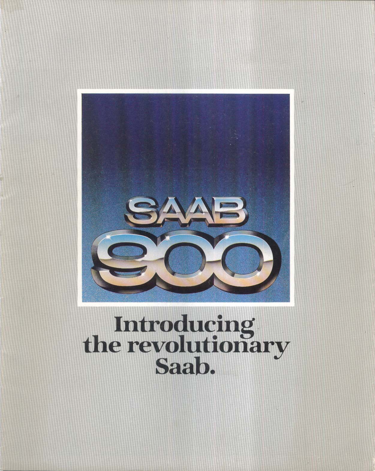 1979 Saab 900 GLI GLE EMS Turbo brochure